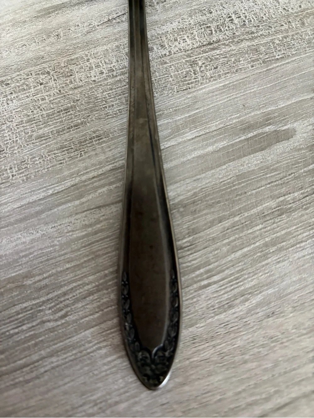 Vintage Antique Serving Fork - Marked with “Oneida Community Par Plate” 1915
